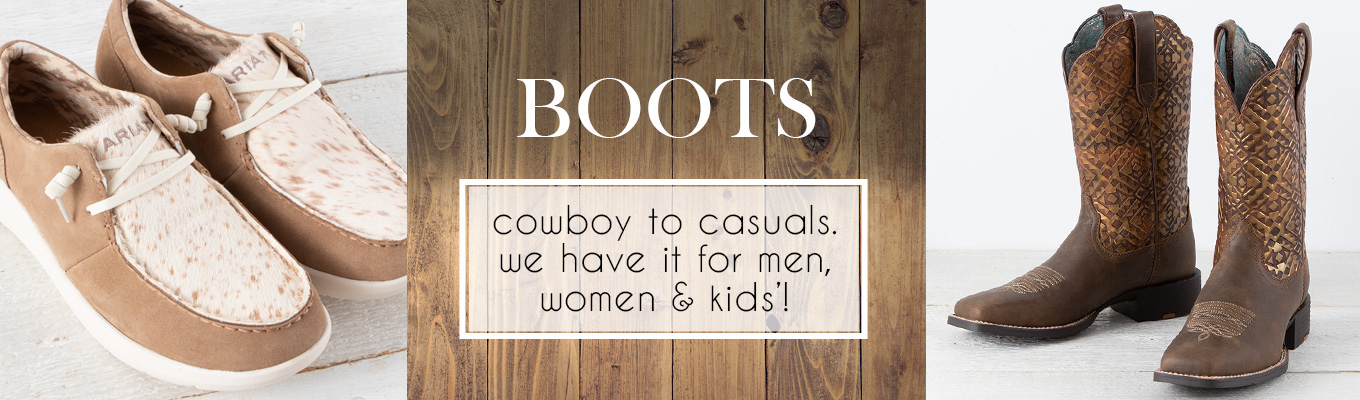 Cowboy Boots, Western Wear & More