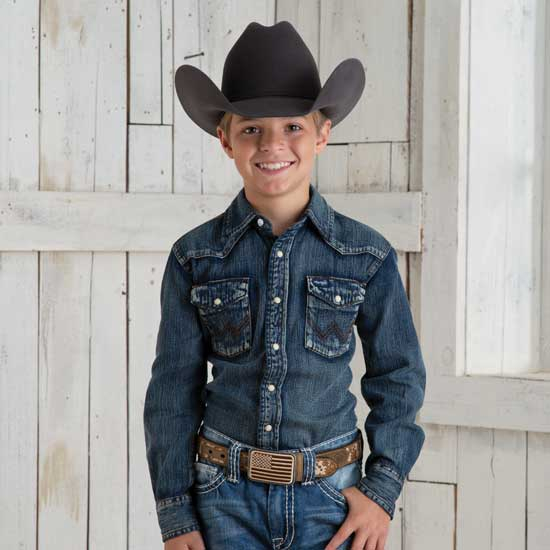 cowboy denim outfit