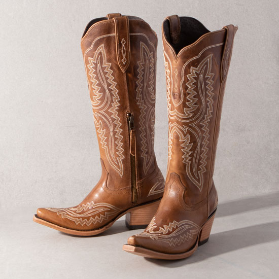 Pre-owned Ariat Shades Of Grain Cassanova Boots In 1