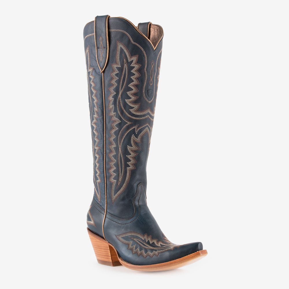 Pre-owned Ariat Deepest Navy Casanova Boots In 1