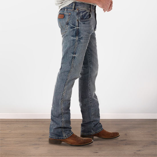 Wrangler Retro Greeley Slim Boot 77MWZGL Jeans eBay