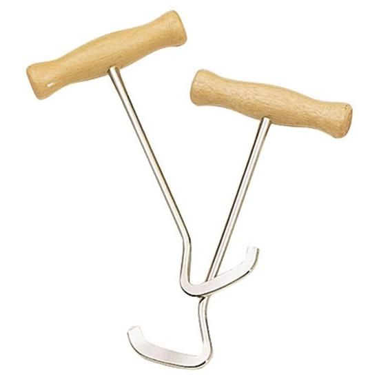 Boot Pulls With Wooden Handles