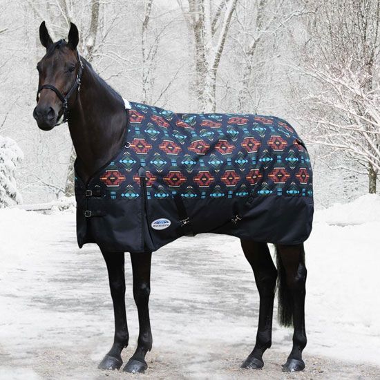 Weatherbeeta Black Western Comfitec Ess Std Neck Medium Wt Blanket