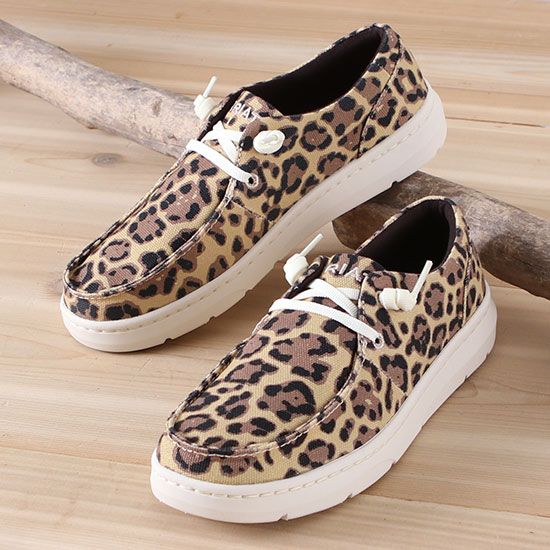Ariat Leopard Print Hilo Shoes