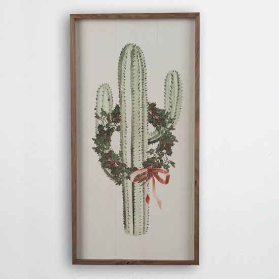 Christmas Cactus Frame