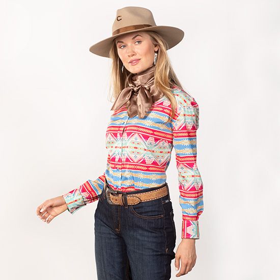 Multi Color Aztec Top