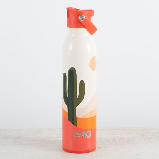 Swig Boho Desert Cactus Water Bottle