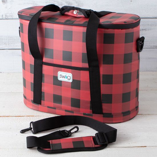 Swig Buffalo Plaid Family Cooler