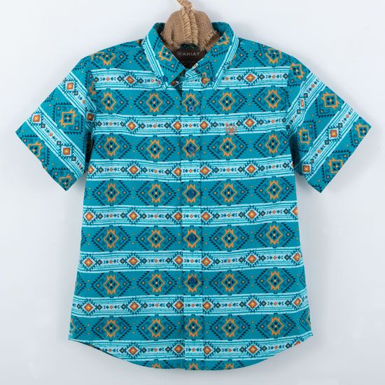 Ariat Boys' Konner Junior Shirt