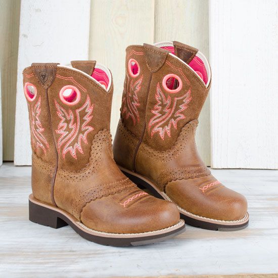Ariat Youth Brown Fatbaby Boot