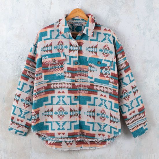 Pageant Material Shacket Top
