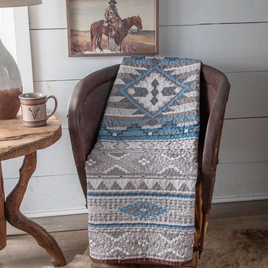 Desert Dream Quilt Throw Blanket