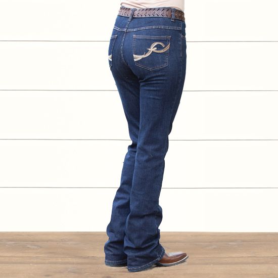 Rod's Exclusive Classic Dark Wash Riding Jeans
