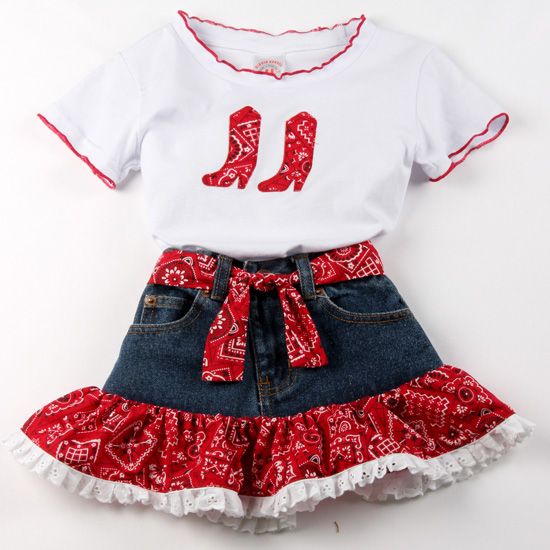 Western baby deals girl clothes