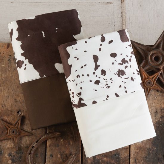Paseo Road by Hiend Cowprint Border Sheet Set