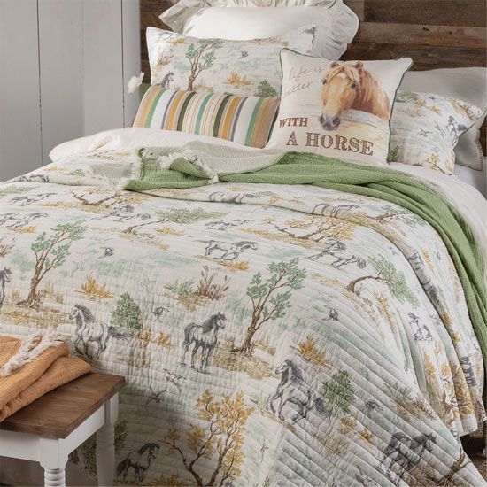 Graystone Meadow Quilted Bedding Collection
