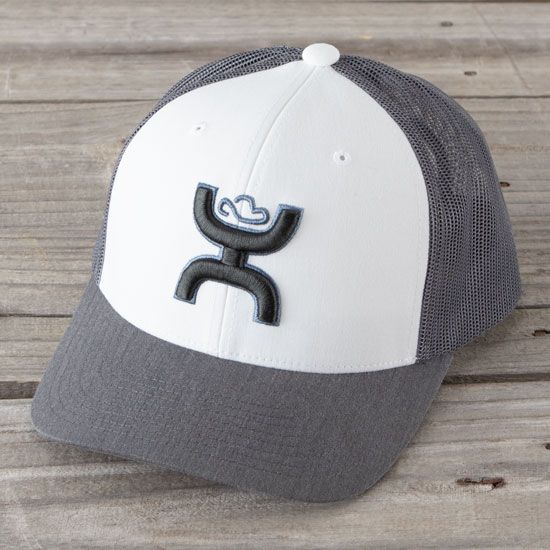 Hooey Sterling White Cap