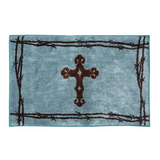 Paseo Road by Hiend Western Classic Cross Bath & Kitchen Rug