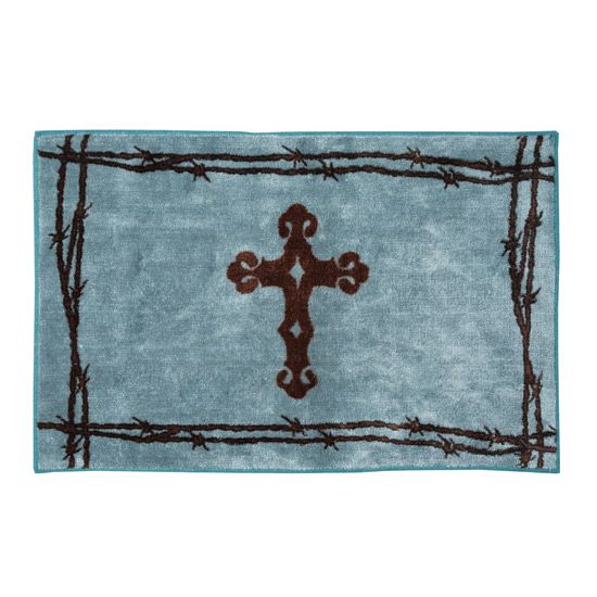 Paseo Road by Hiend Western Classic Cross Bath & Kitchen Rug