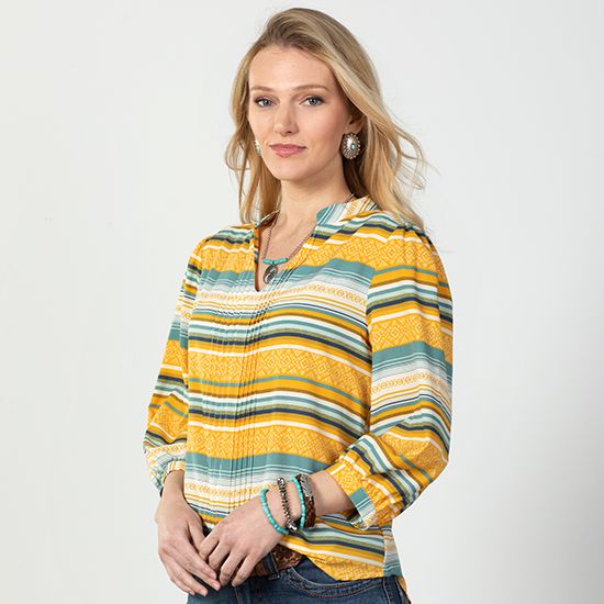 Cruel Girl Golden Stripe Top
