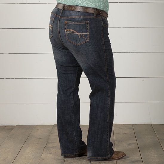 Wrangler Aura Autumn Gold WUP74AG Plus Jeans