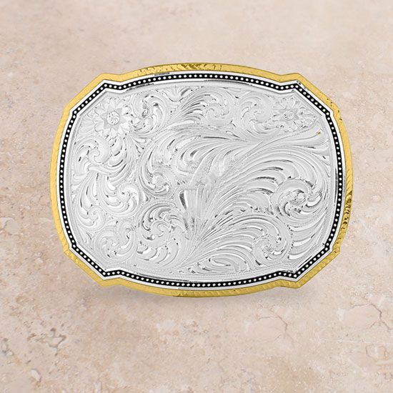 Montana Silversmiths Right Cut of the Rope Buckle