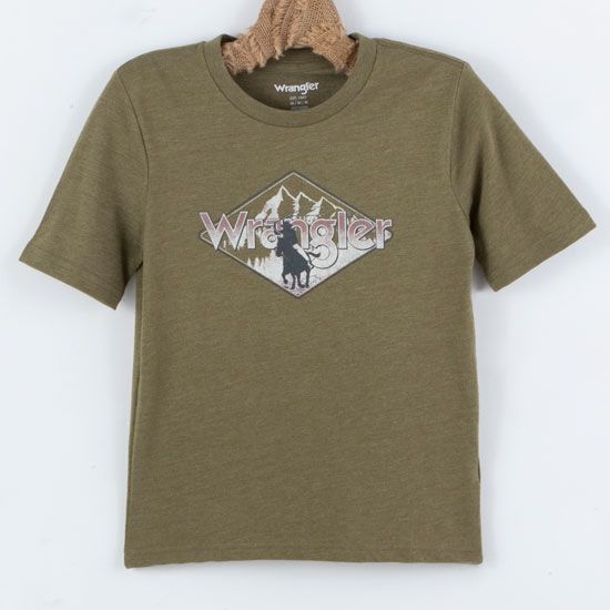 Wrangler Boys' Mountain Cowboy T-Shirt