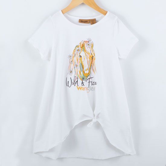 Wrangler Girls' Be Wild And Free Top