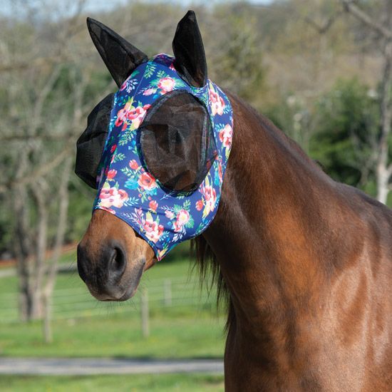Weaver Leather Floral Watercolor Fly Mask