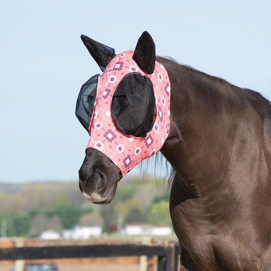 Weaver Leather Mayan Coral Fly Mask