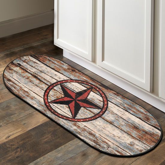 Western Star 20x44 Oval Rug