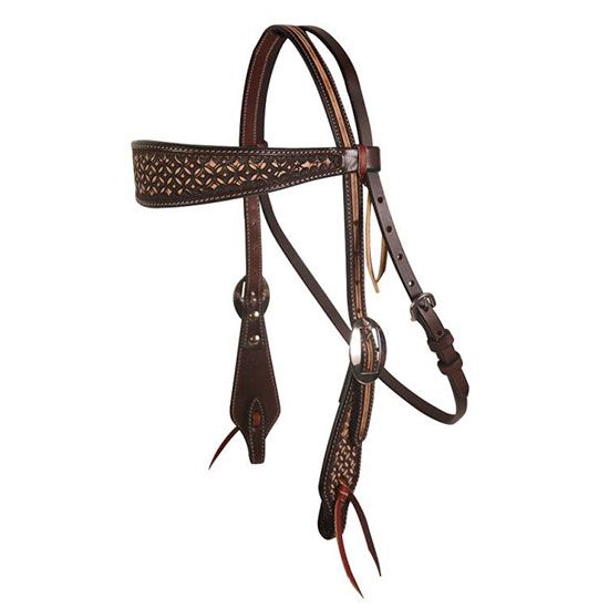 Professional's Choice Chocolate Confection Browband Headstall