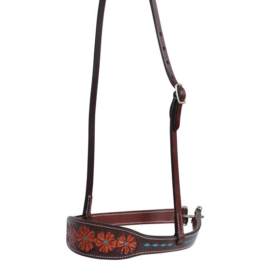Professional's Choice Floral Tiedown Noseband