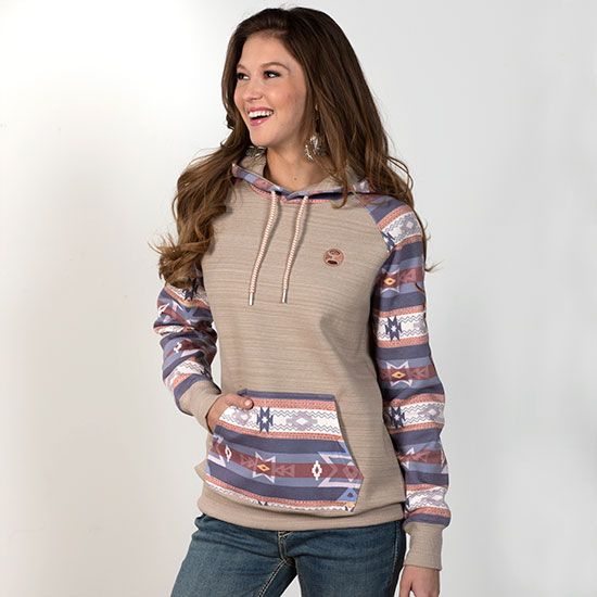 Hooey Cream Summit Hoodie