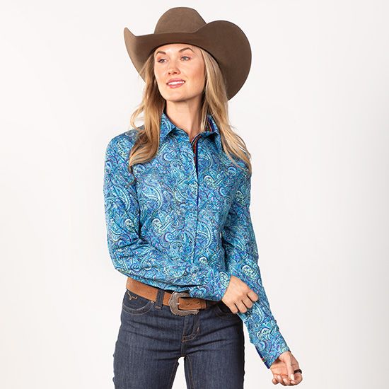Women's western on sale show shirts cheap