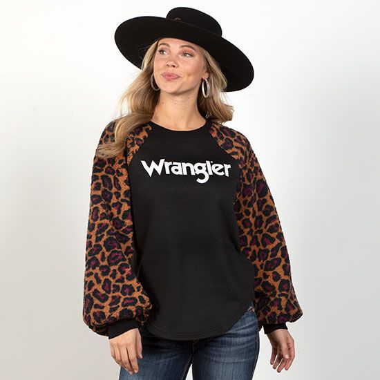 Wrangler Retro Leopard Top