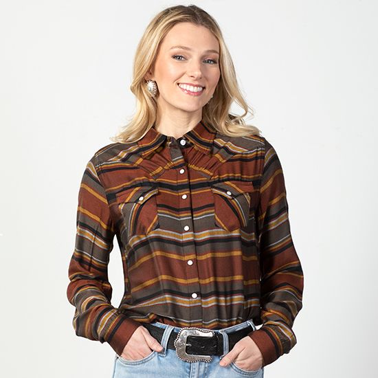 Cruel Girl Spiced In Stripes Top