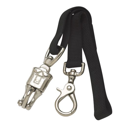 26" Black Elastic Trailer Tie