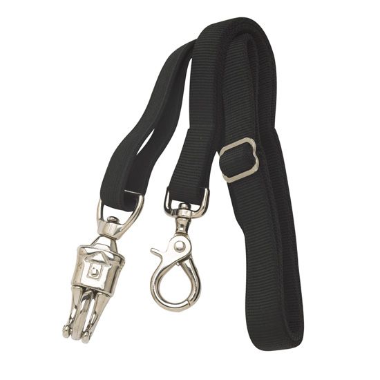 45" Black Elastic Cross Tie