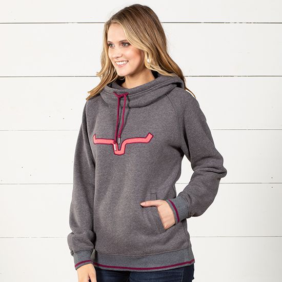 Kimes Ranch Two Scoops Charcoal Hoodie
