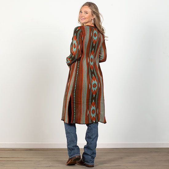 Rock & Roll Cowgirl Southwest Sun Aztec Cardigan