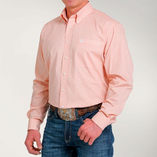 Cinch Tangerine Town Shirt