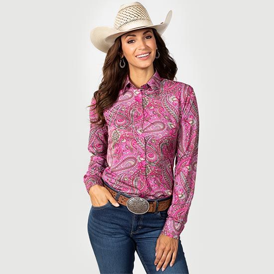 Women's western shirts with rhinestones clearance