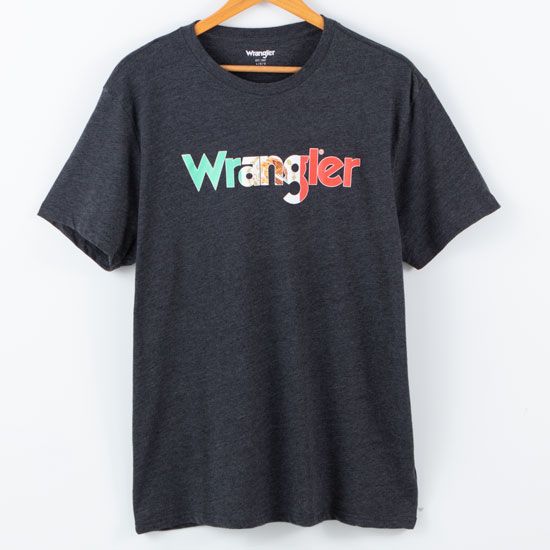 Wrangler Logo Mexican Flag T-Shirt