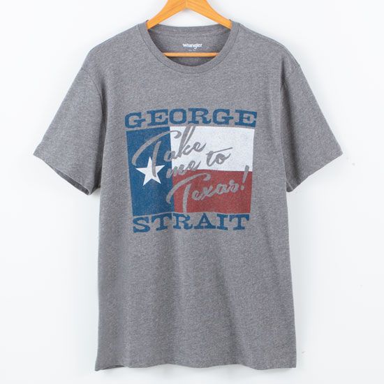 Wrangler George Strait Take Me To Texas T-Shirt