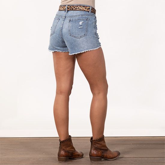 Rock & Roll Cowgirl Tori High-Rise Shorts