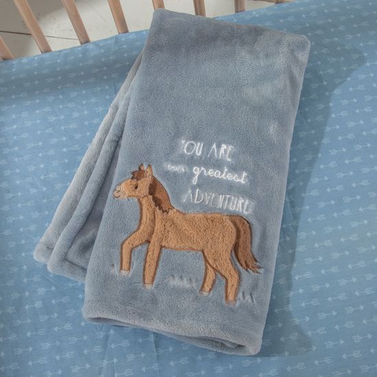 Mountain Pony Baby Blanket