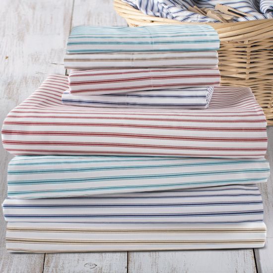 Ticking Stripe Sheet Set