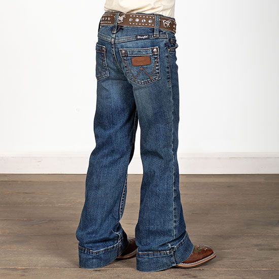 Little girl western jeans sale
