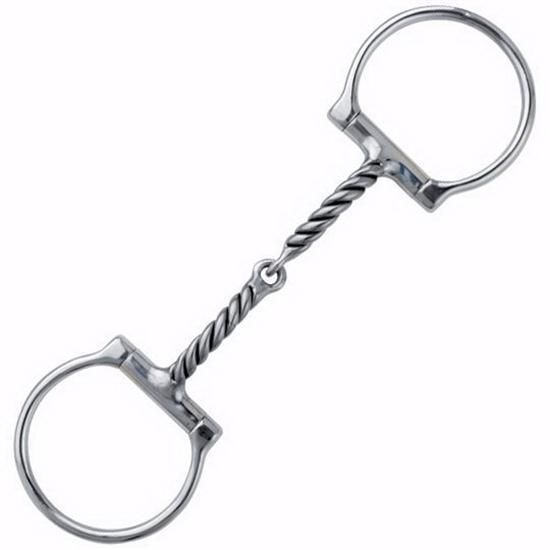 Myler 2 1/2" Twisted Wire Dee Snaffle Bit By Toklat